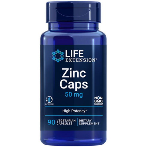 Zinc 90 Capsules-Life Extension-Matakana Pharmacy